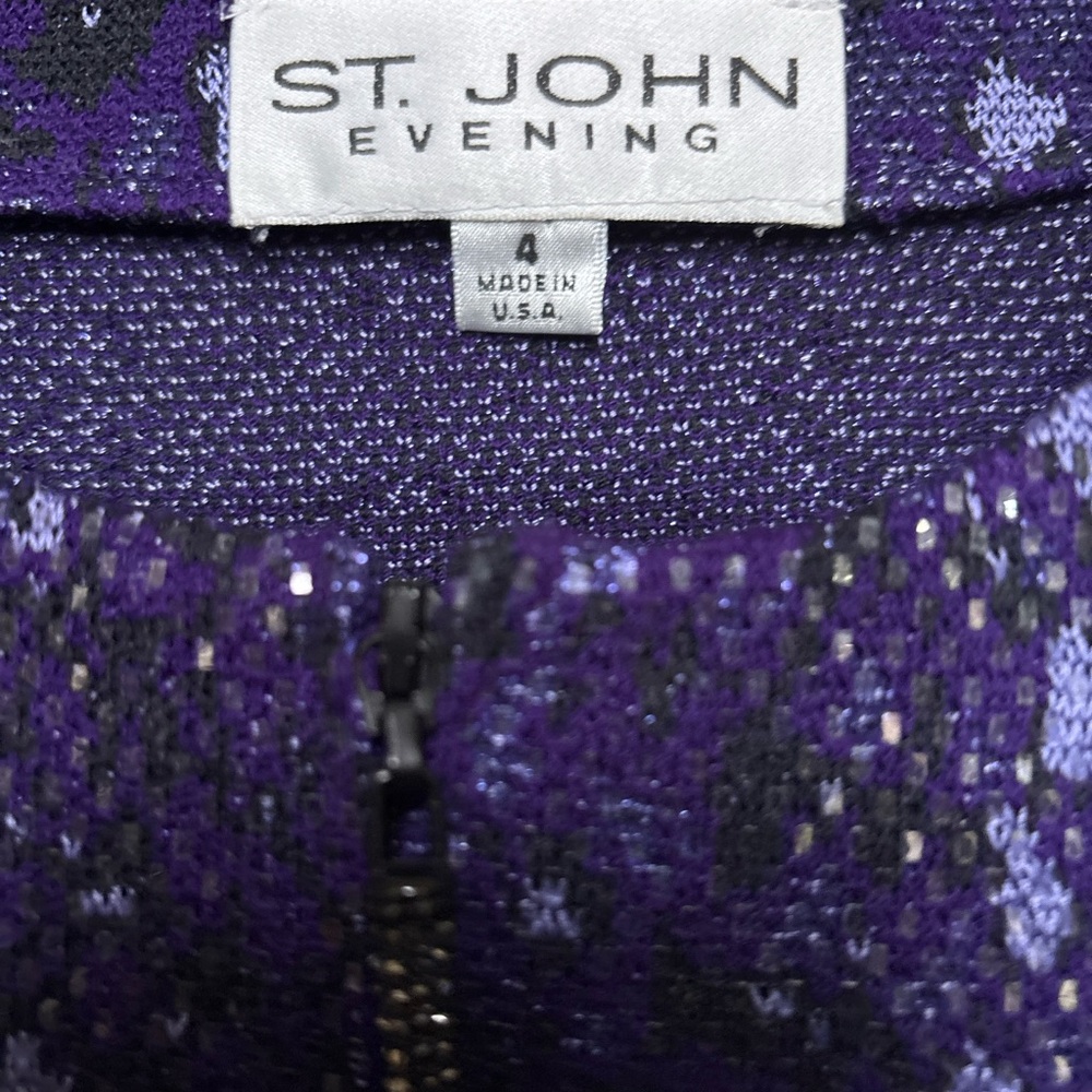 St. John Purple Blazer